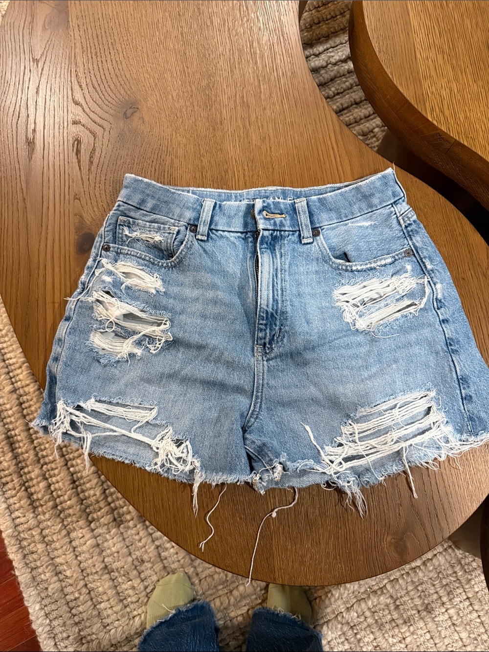 American eagle denim shorts